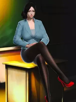 《[3D]美艳岳母余红丽》封面