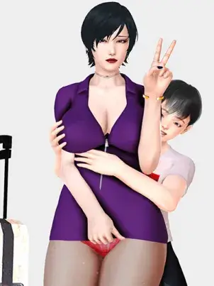 《[3D]离家出走の妈妈》封面