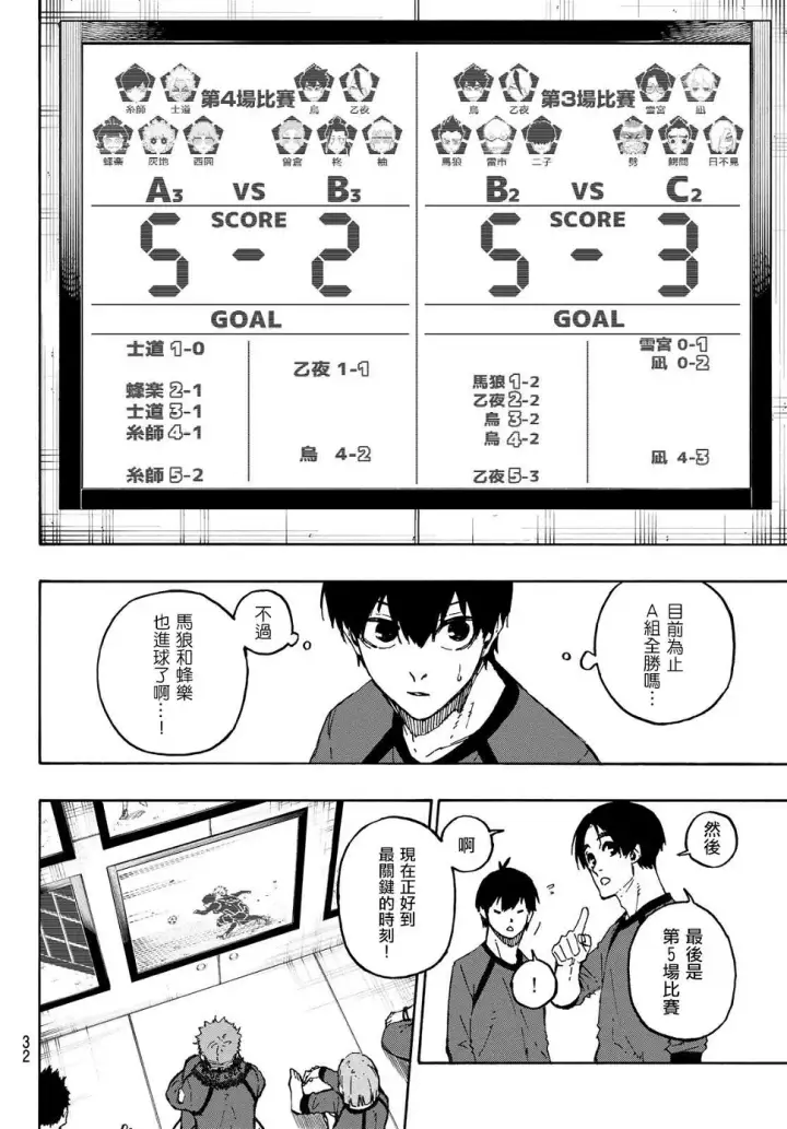 《蓝色监狱 BLUE LOCK》第108话 11杰图15