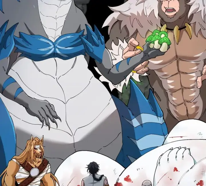 《重生为怪兽什么鬼》第136话 重伤的大熊图8