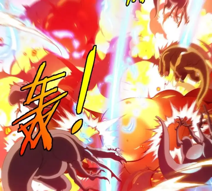 《重生为怪兽什么鬼》第133话极渊岛巨兽对秘境巨兽图57
