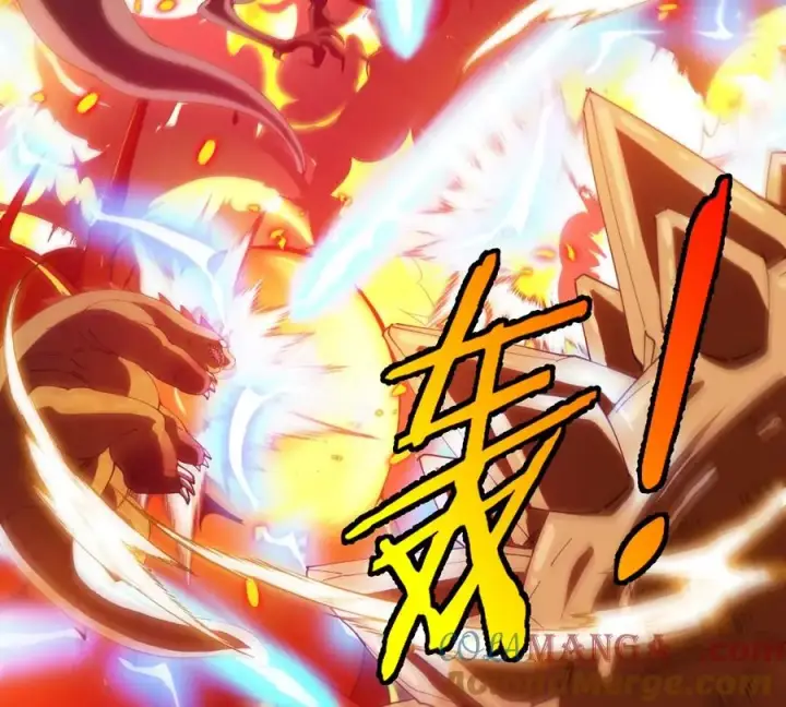 《重生为怪兽什么鬼》第133话极渊岛巨兽对秘境巨兽图58