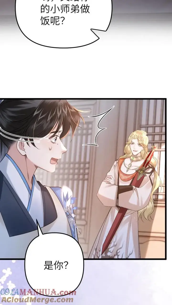 漫画《穿成恶毒炮灰的我被迫开启修罗场》第55话 寒生盯上了师兄第17张图
