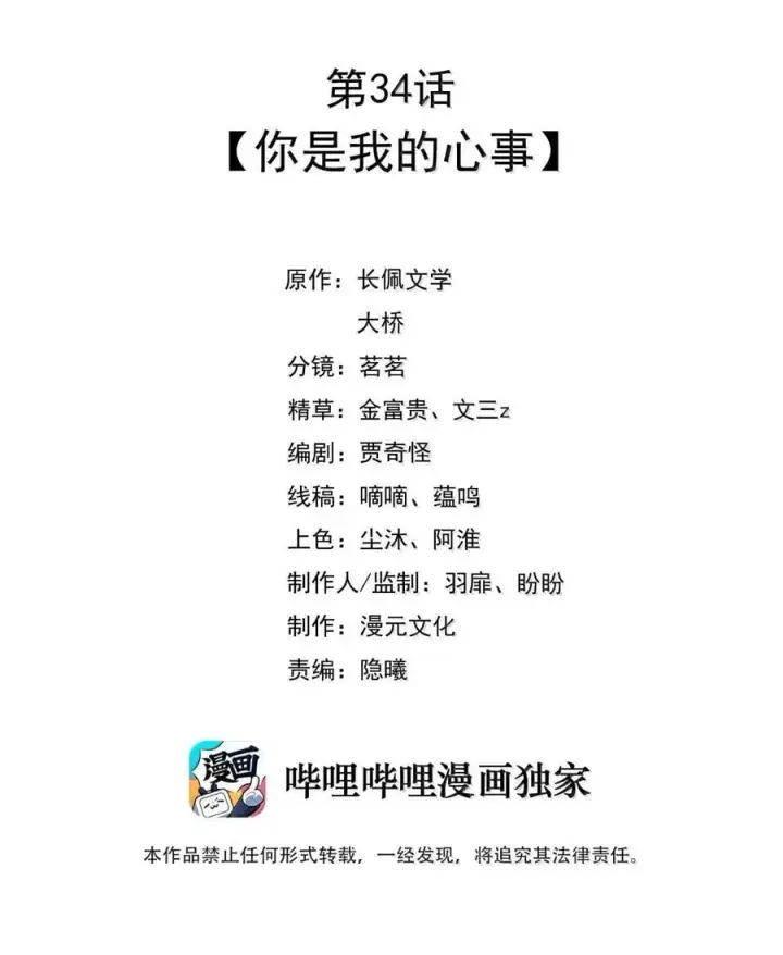 漫画《穿书后我连女配都不是》034 你是我的心事第2张图