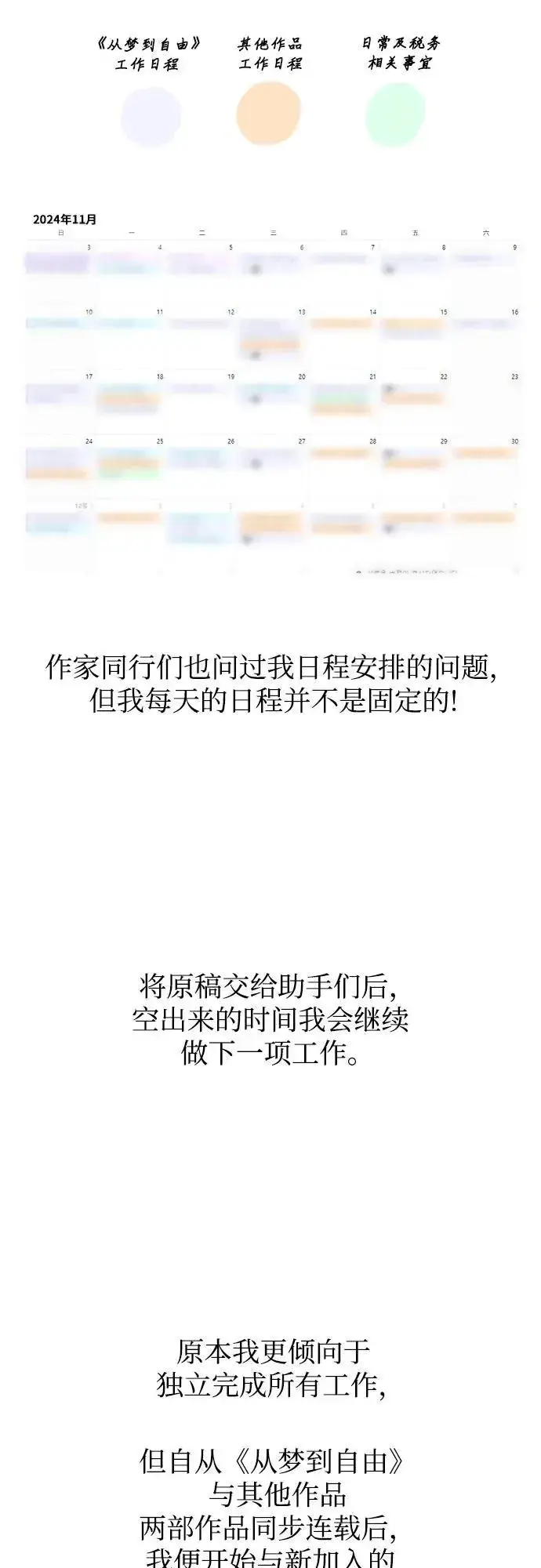 《从梦到自由》【免费】后记图27