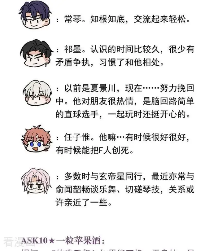 《C位成神3》番外3： 粉丝问答图6