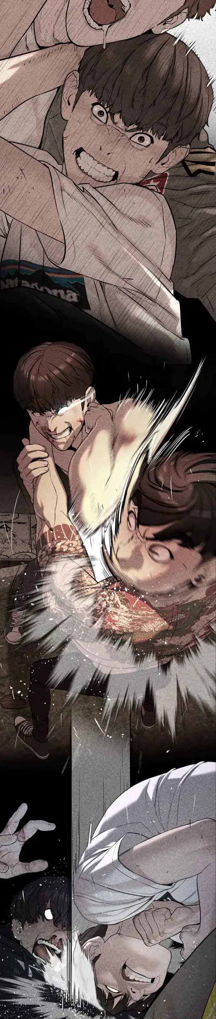 漫画《格斗实况》第103话 那样是犯规呀第54张图