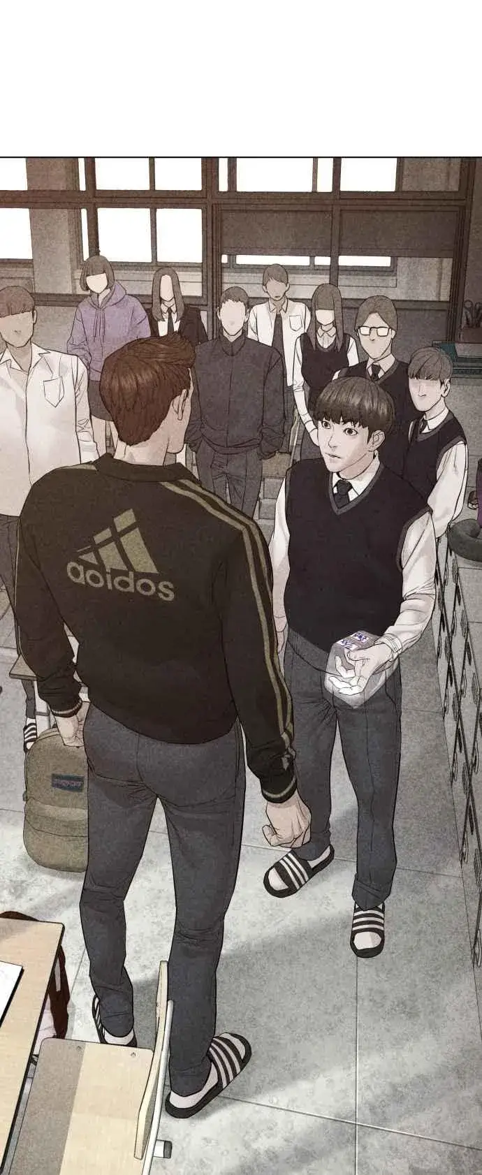 漫画《格斗实况》第106话 意外地很有魄力呢…@第62张图