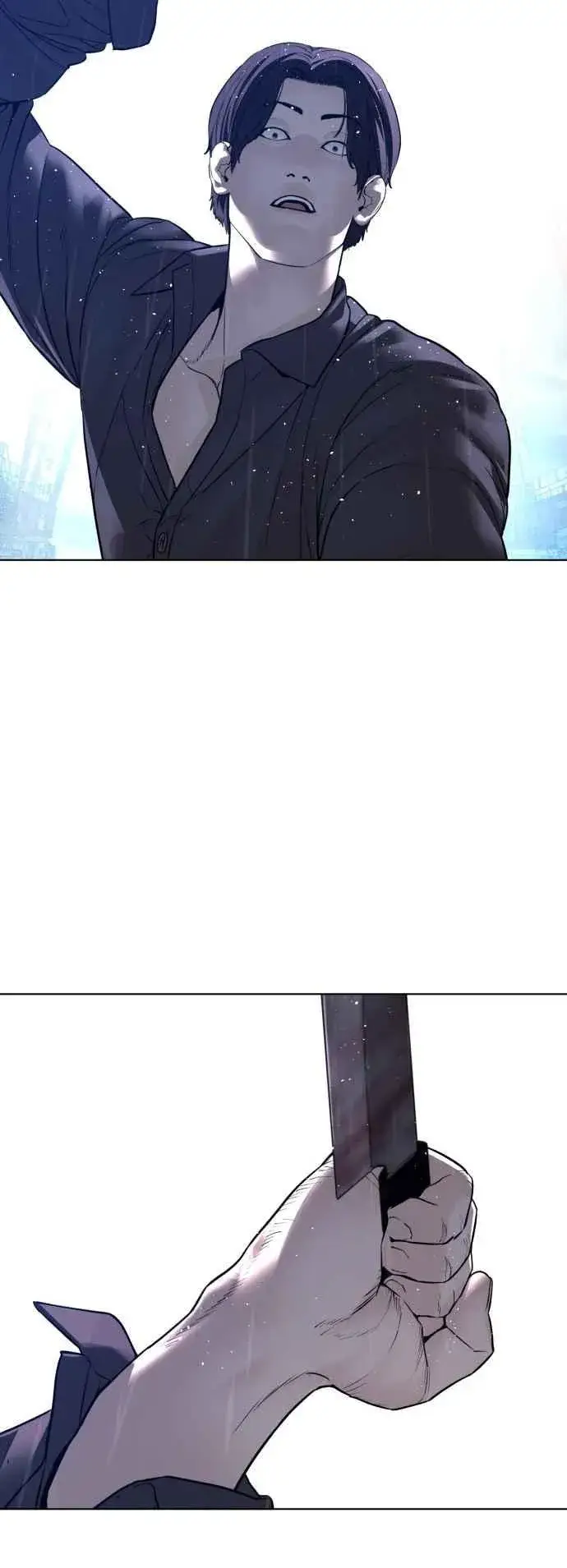 漫画《格斗实况》第128话 都被打趴了当然不会接，呵呵。第38张图
