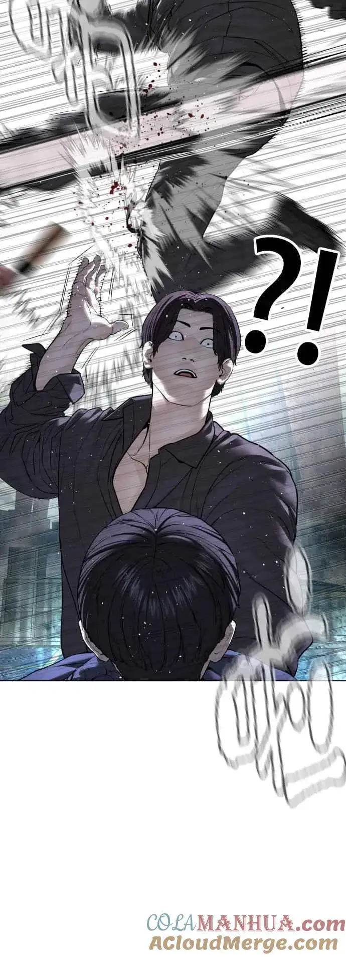 漫画《格斗实况》第128话 都被打趴了当然不会接，呵呵。第40张图