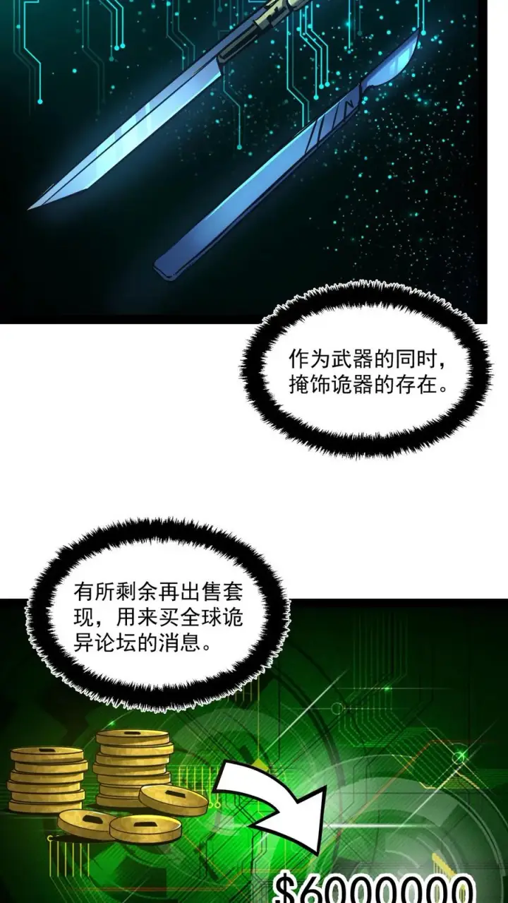 《诡异难杀？抱歉，我才是真正不死》第73话 猫眼里的眼球图6