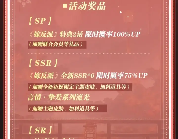 《嫁反派》特典开启：1月6日 嫁反派 红鸾帐暖 不餍深宵图21