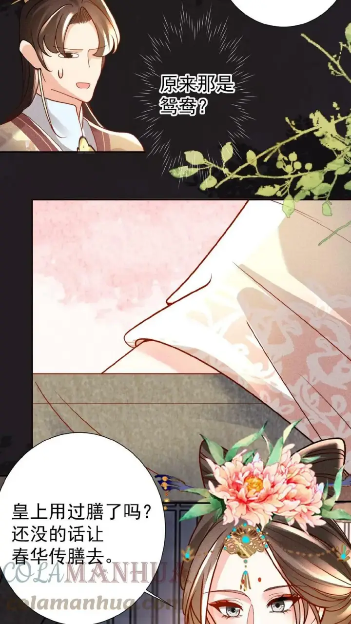《娇娇贵妃手段高，皇帝不经撩》第43话 鸳鸯帕子要不要呀图17
