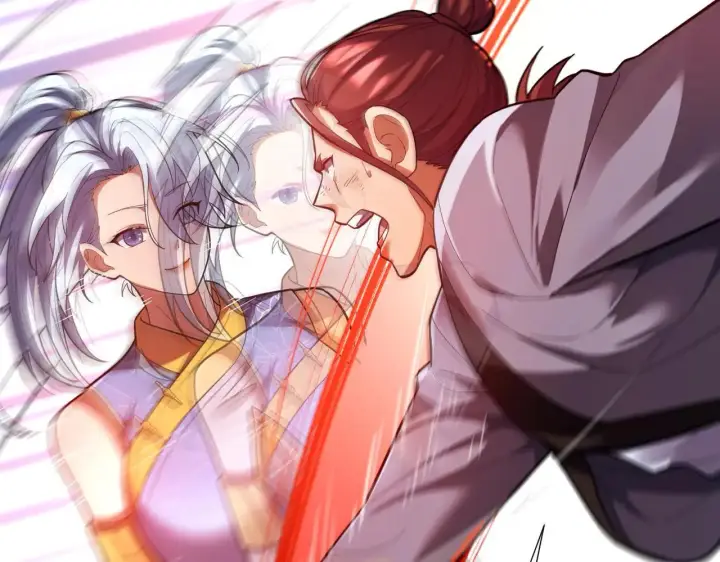 《开局震惊女帝老婆，我无敌了》第36话 三圣大帝夸下海口，不敌宁天竟被当众打屁股。图36
