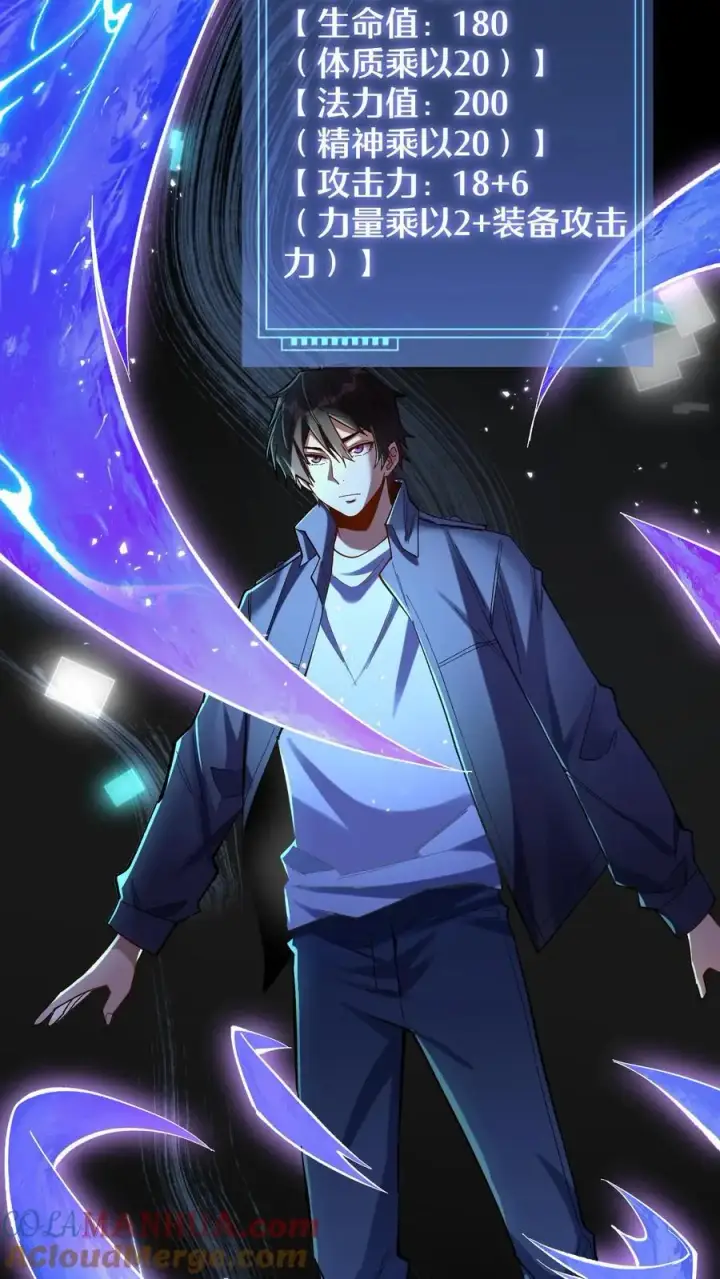 《掠夺无数天赋，我在全民时代封神》第4话 孤身入副本！图16