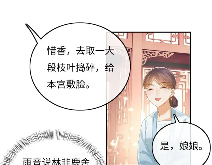 《满级绿茶穿成小可怜》第56话 梅妃毁容图22