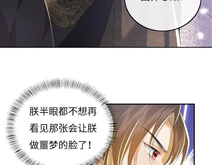 《满级绿茶穿成小可怜》第56话 梅妃毁容图48