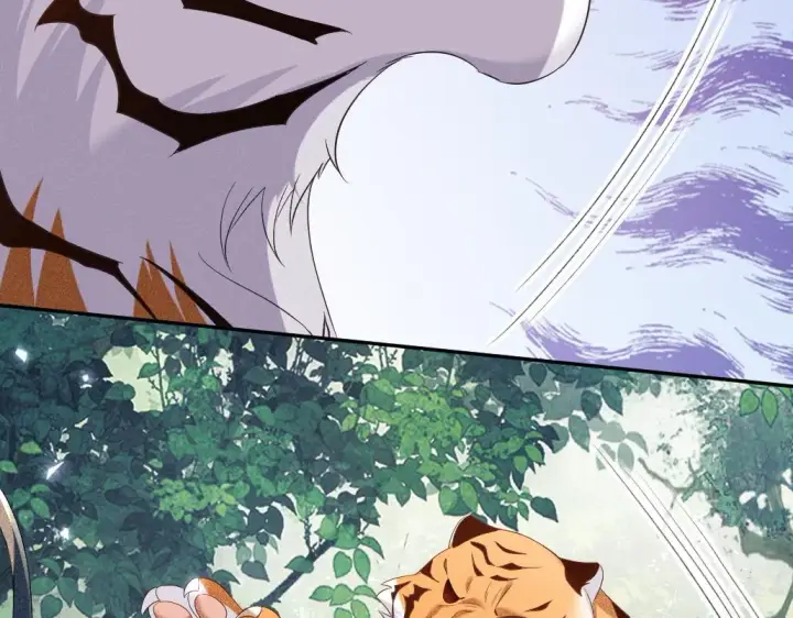 《满级绿茶穿成小可怜》第71话 奚贵妃打虎图36