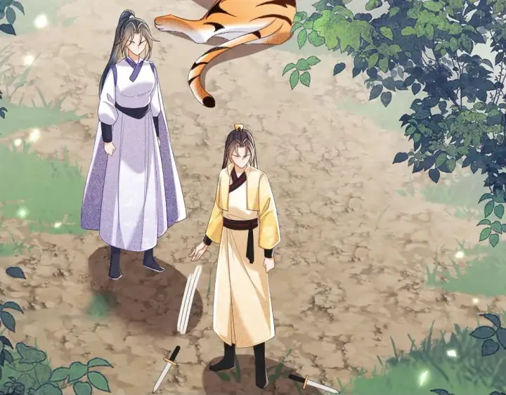 《满级绿茶穿成小可怜》第71话 奚贵妃打虎图50