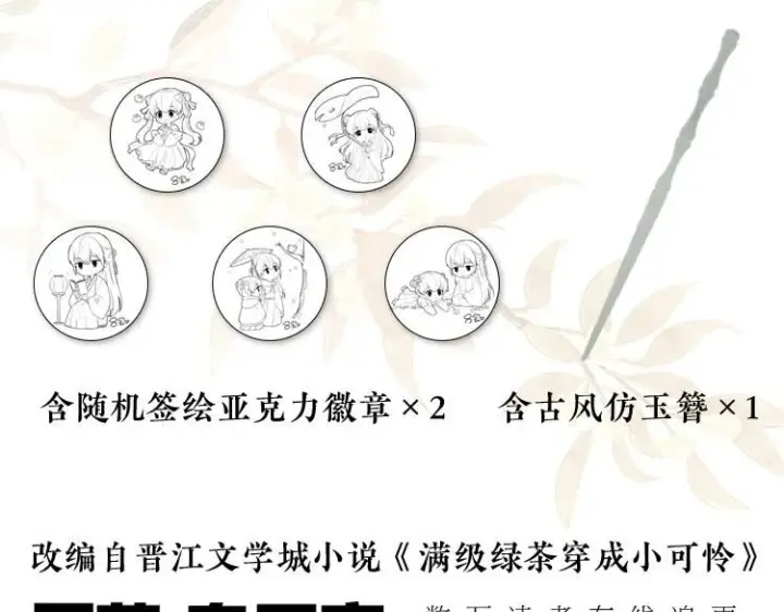 《满级绿茶穿成小可怜》单行本来啦！图6