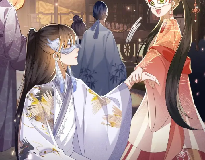 《满级绿茶穿成小可怜》第83话 共赏祁天灯图35