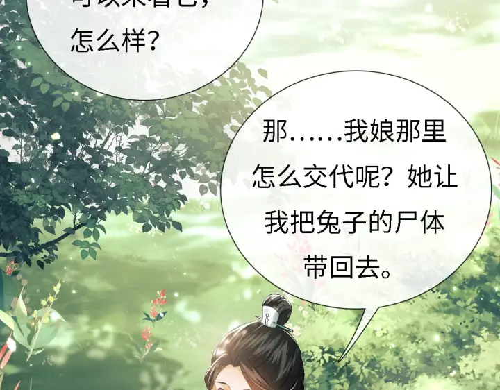 《满级绿茶穿成小可怜》第9话 可爱的兔兔我们要保护它图43