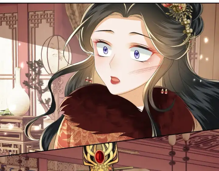 《满级绿茶穿成小可怜》第91话 娘娘爱过这个孩子吗？图49