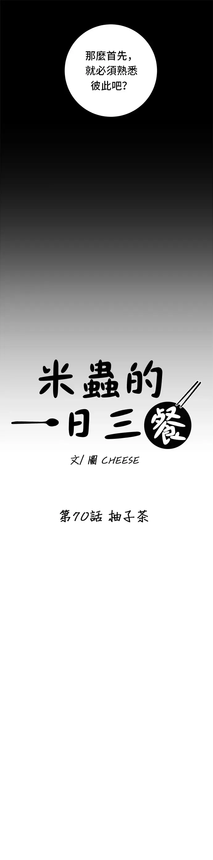 《米虫的一日三餐》第70话 柚子茶图14