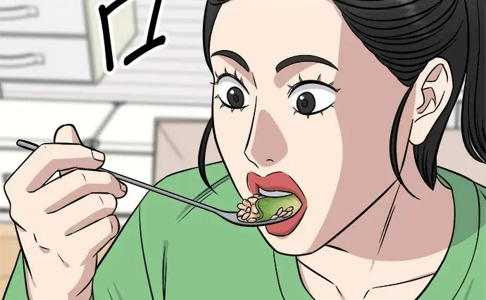 《米虫的一日三餐》第272话 春白菜拌饭图75