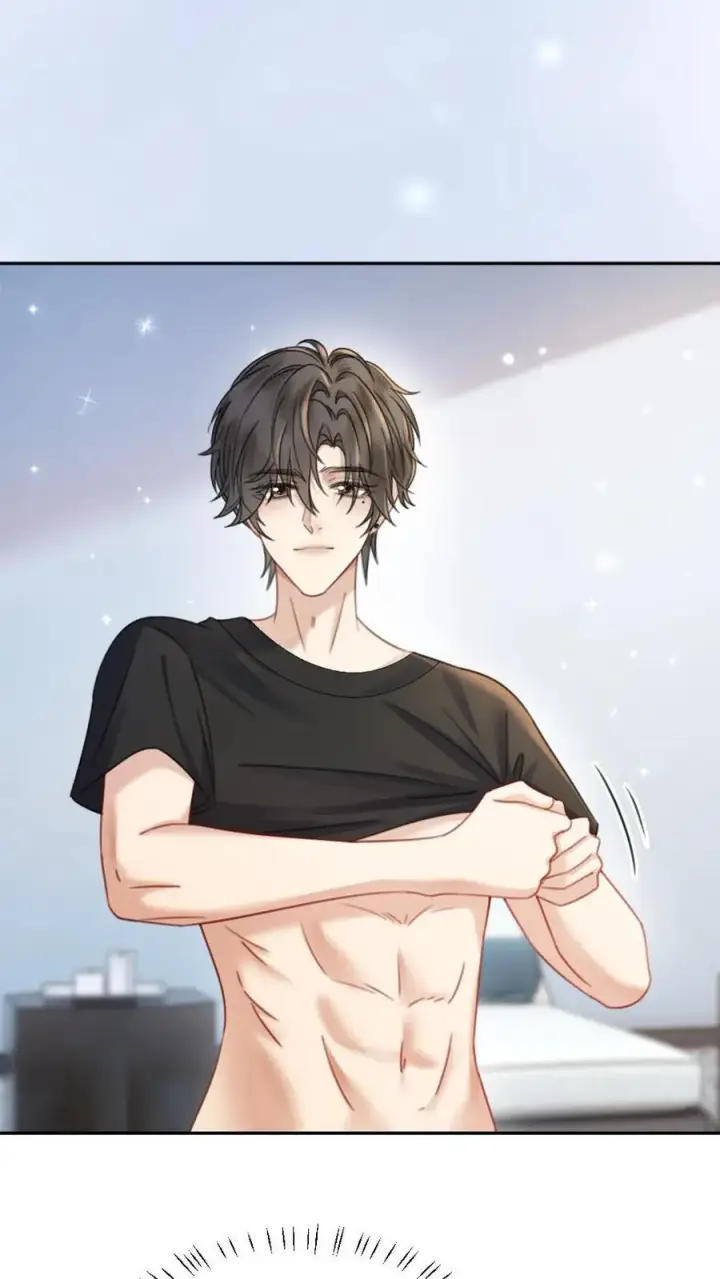 《明撩！暗诱！和顶流影帝恋综撒糖》第400话 番外37 游泳馆里秀腹肌图16