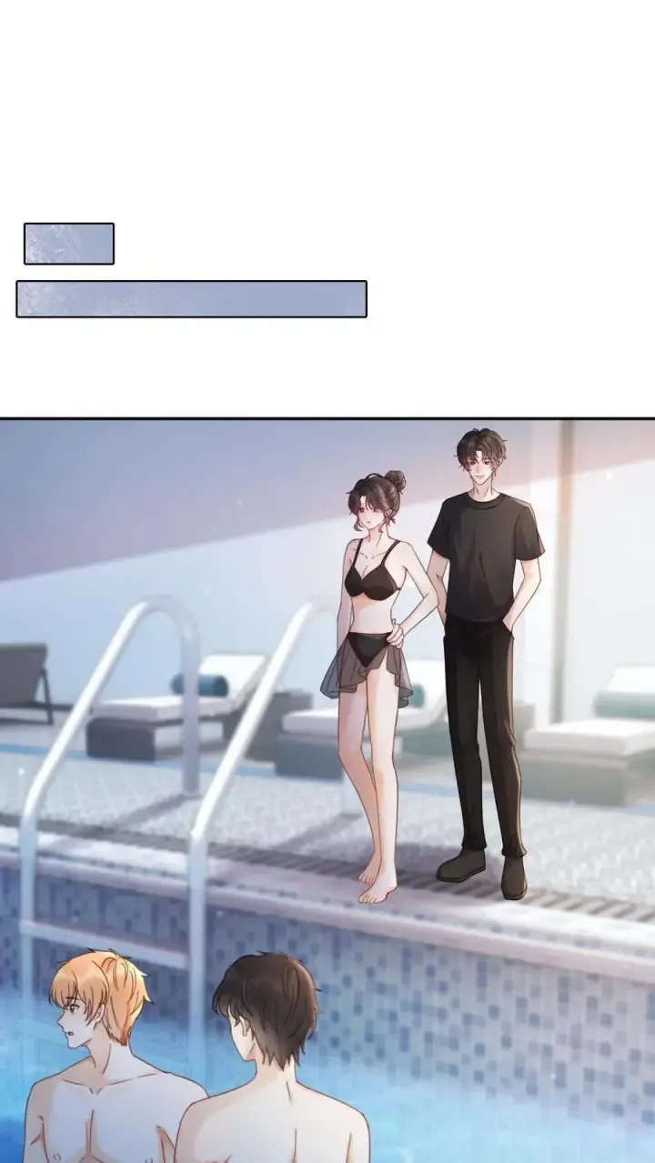 《明撩！暗诱！和顶流影帝恋综撒糖》第400话 番外37 游泳馆里秀腹肌图6