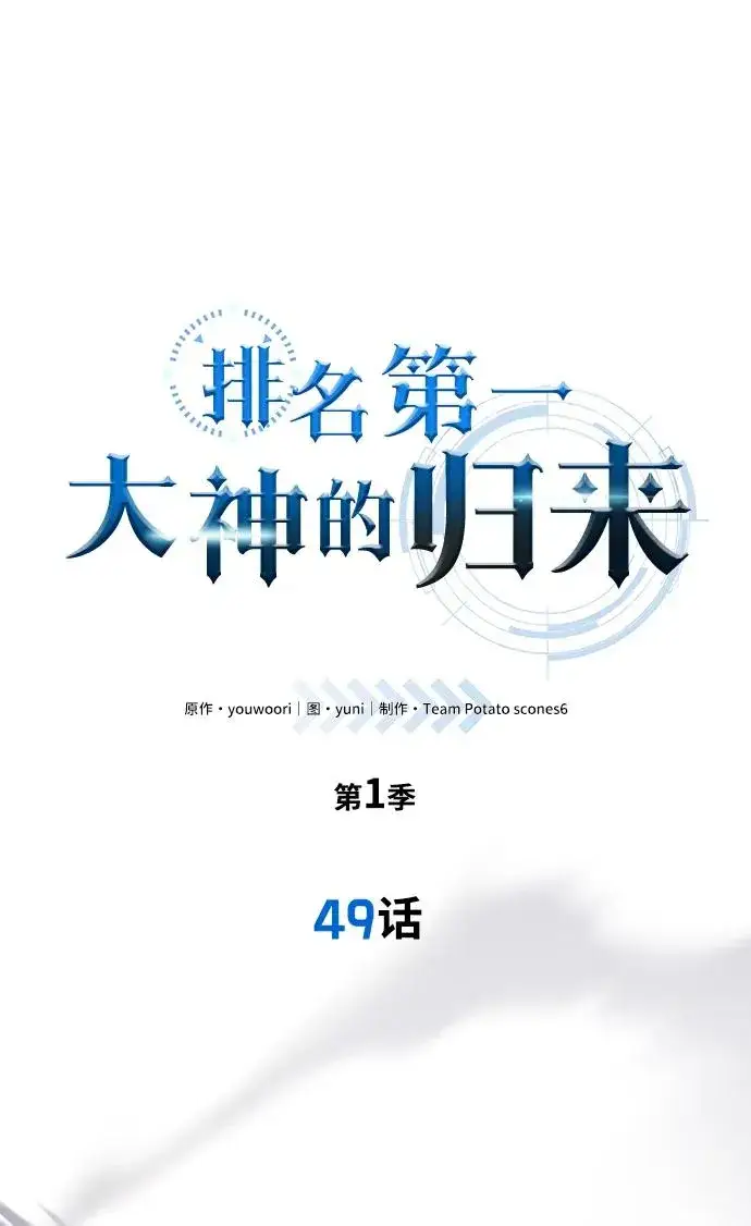 《排名第一大神的归来》第49话图2