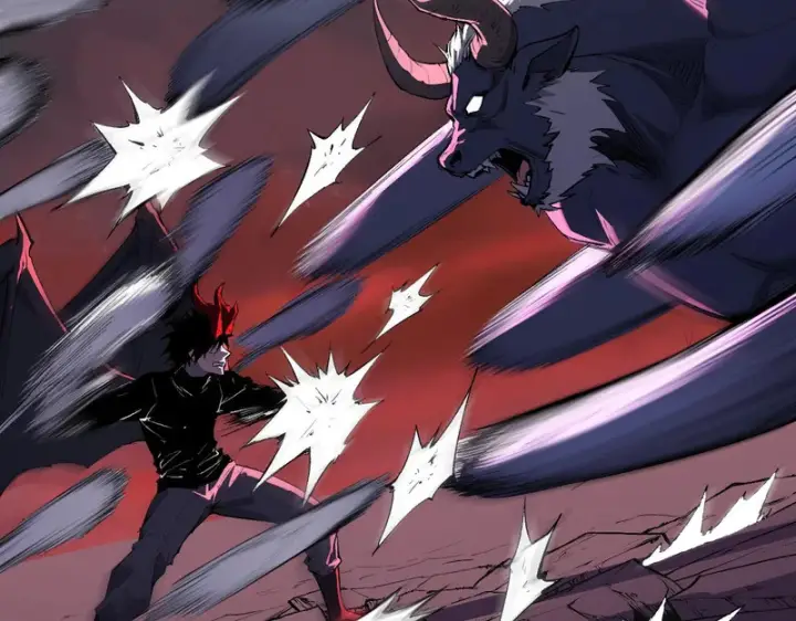 《全民末日：我，病毒君王》第116话 .血脉融合，与炎魔的交易图71