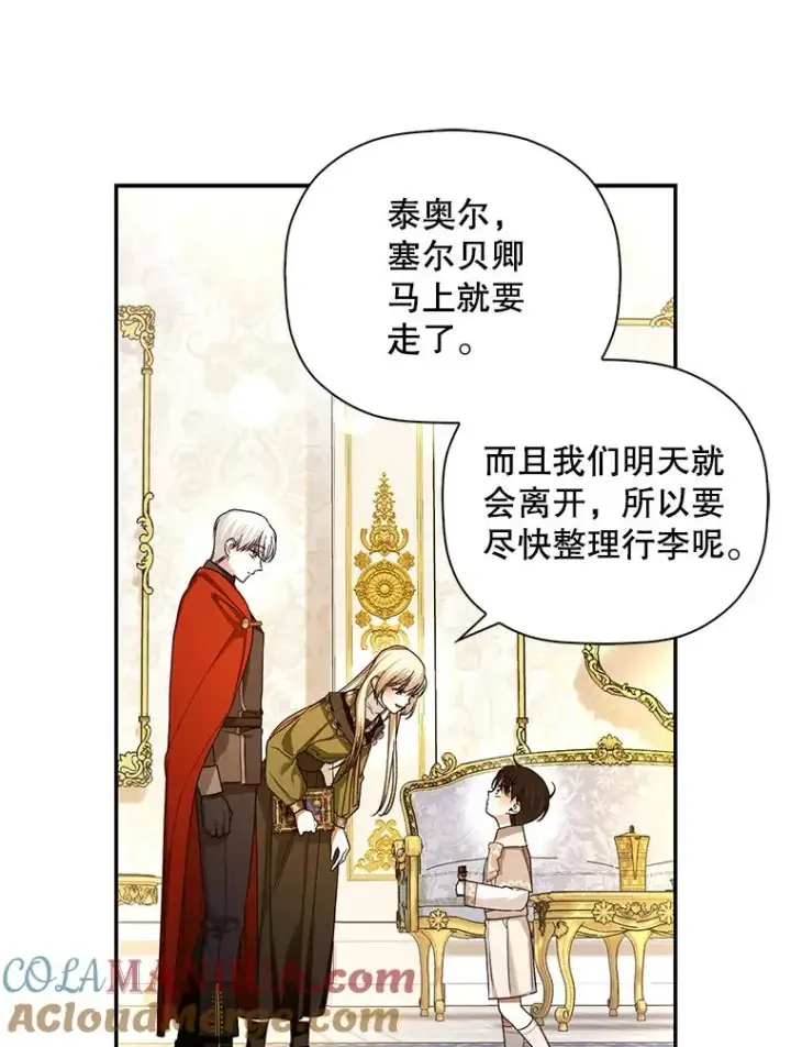 《如何隐藏皇帝的孩子》47.道别图85