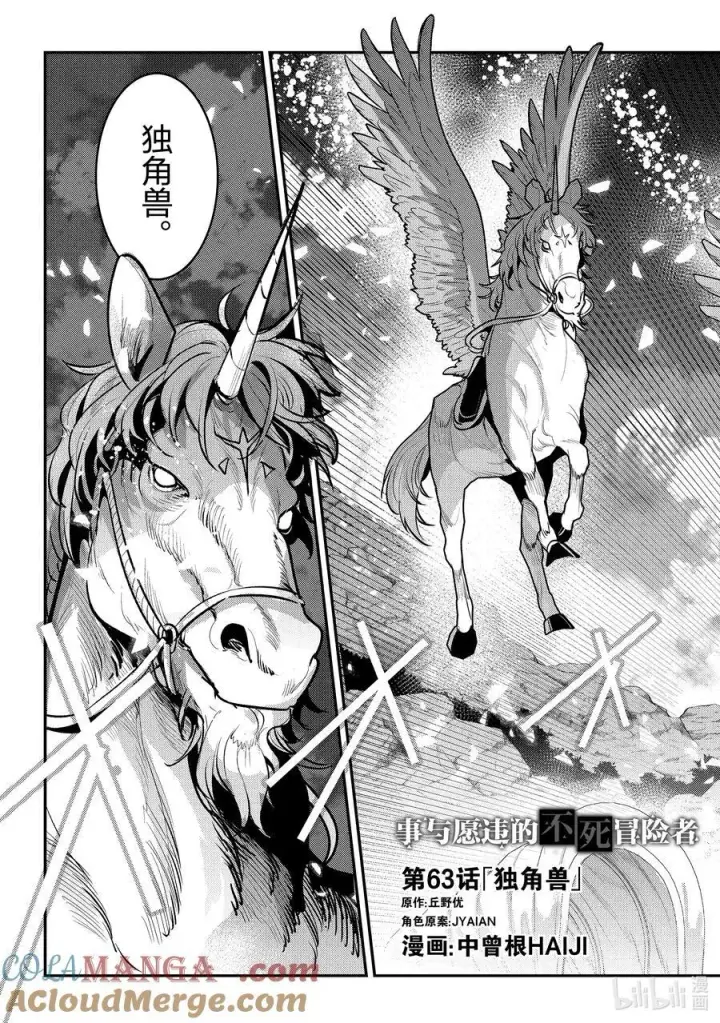 《事与愿违的不死冒险者》63 独角兽图3