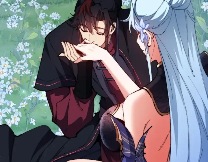 《师尊：这个冲师逆徒才不是圣子》第31话 花姐姐，你的初吻呢？图125
