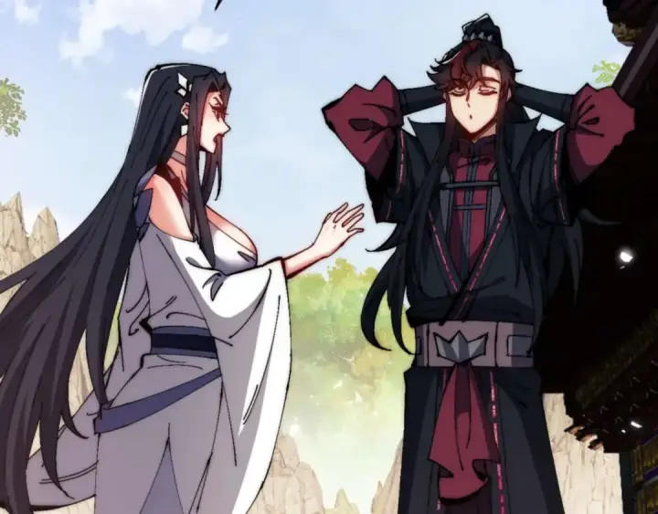 《师尊：这个冲师逆徒才不是圣子》第89话 让我脸红心跳？图35