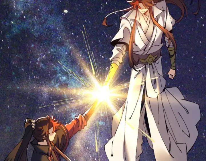 《师尊：这个冲师逆徒才不是圣子》第134话 放开她冲我来！图13