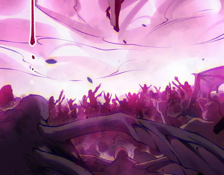 《死灵法师！我即是天灾》第110话 魔王的注视！图45