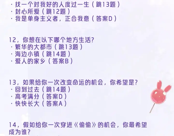 《偷偷藏不住》第8期  【互动】测测你的恋爱观像谁图6