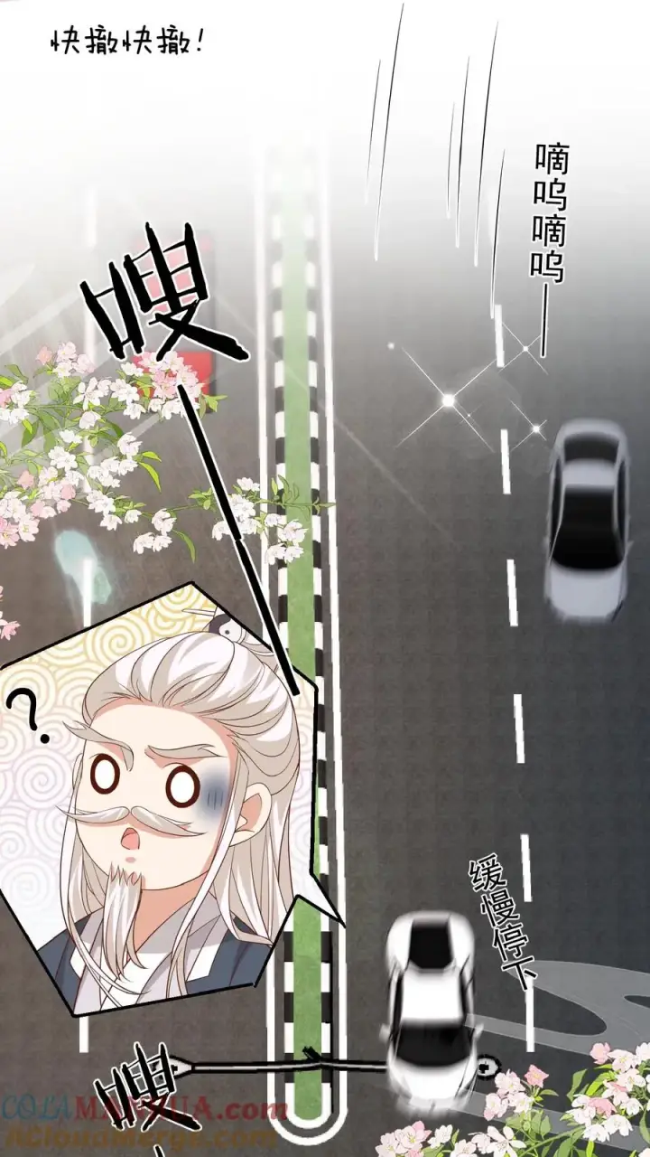 《团宠萌宝：四岁小师傅下山了》第103话 滨江路老车神图7