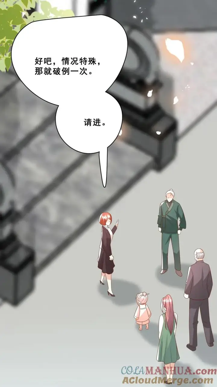 《团宠萌宝：四岁小师傅下山了》第169话 耄耋老人图7