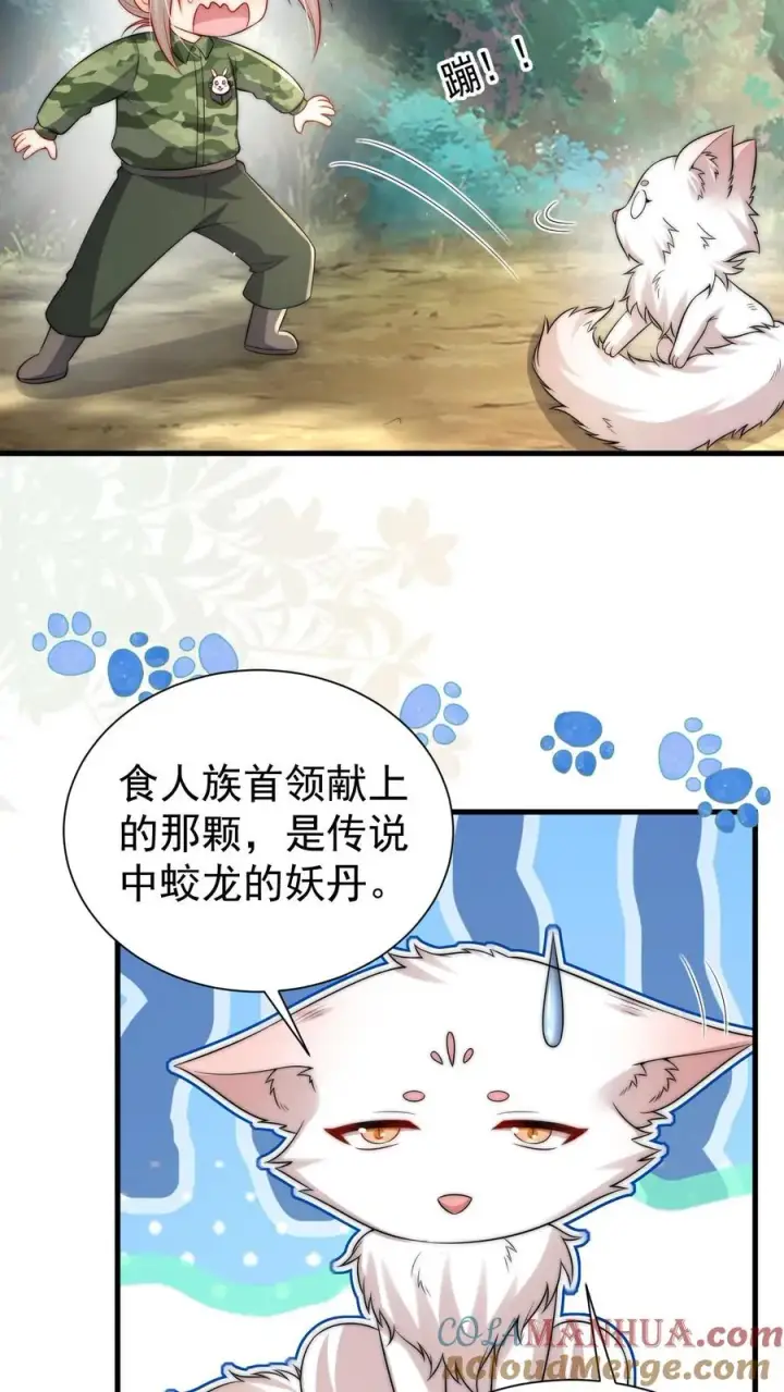《团宠萌宝：四岁小师傅下山了》第285话 白狐说话图11