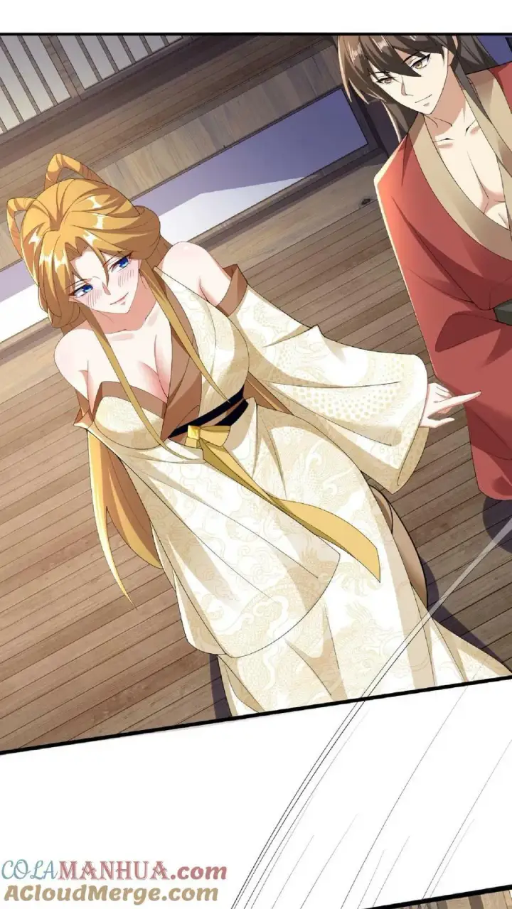 《完了啊！女帝的软饭丈夫居然无敌》第86话 三人行，萧天只配伺候图5