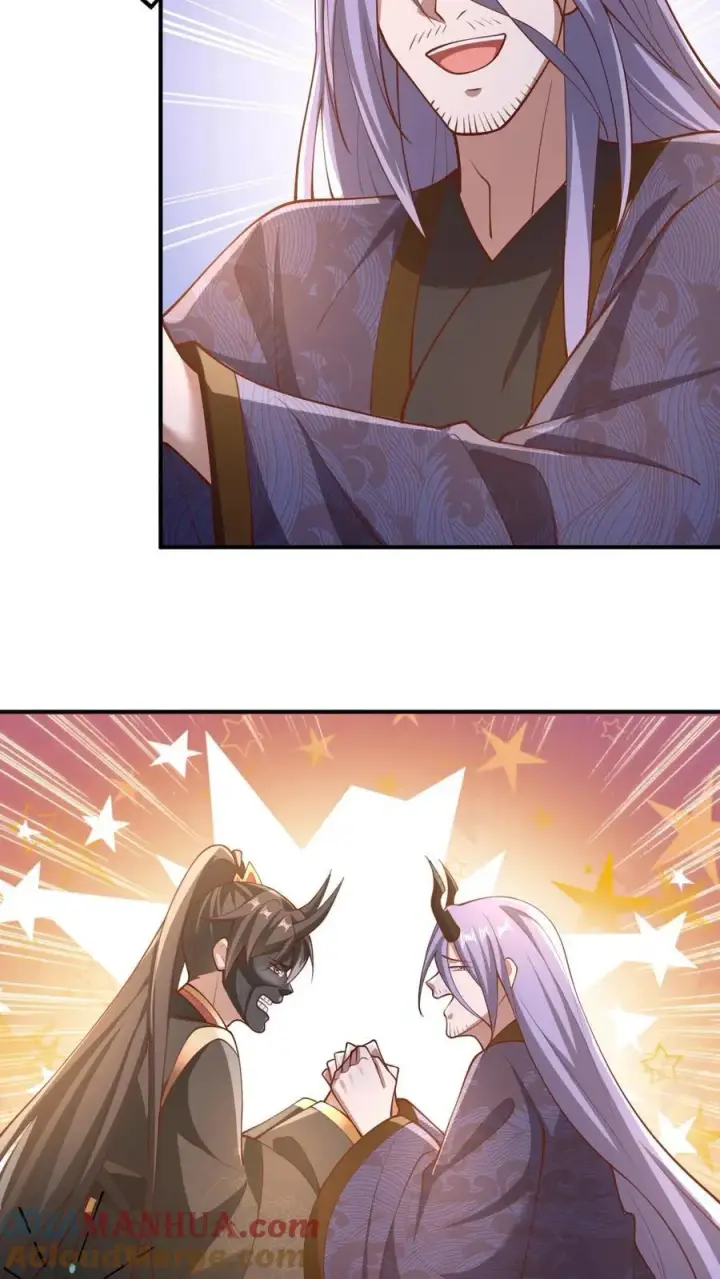 《完了啊！女帝的软饭丈夫居然无敌》第203话 一不小心，和岳父拜把子了图25