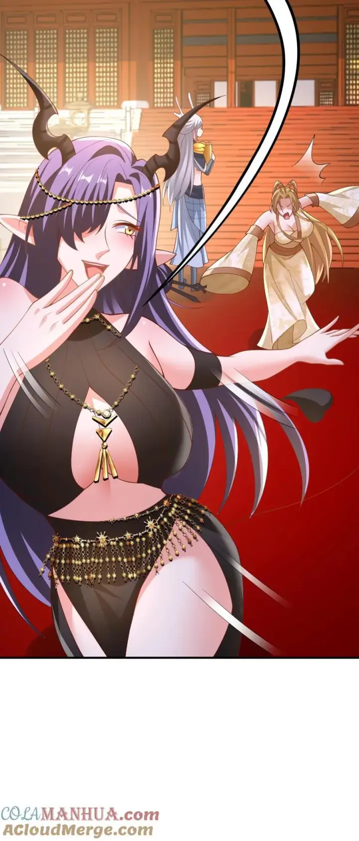 《完了啊！女帝的软饭丈夫居然无敌》第252话 被看好戏了图21