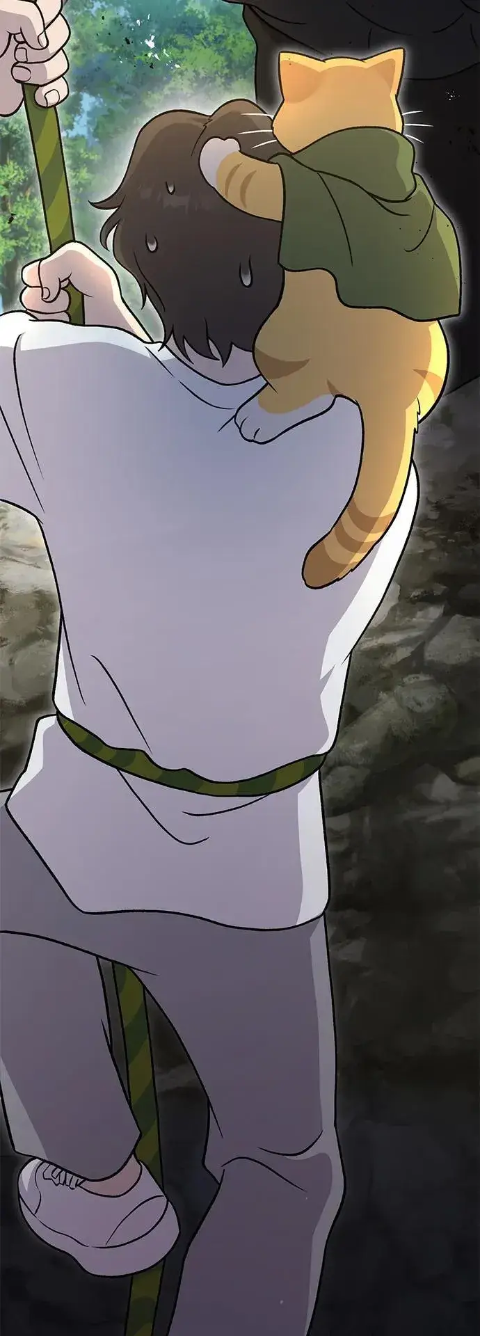 《我独自在高塔种田》[第39话] 抓贼的猫咪图84