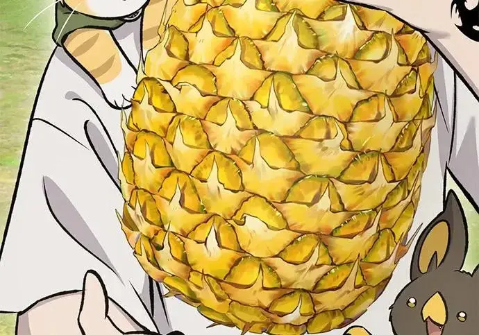 《我独自在高塔种田》[第135话] 首次采摘菠萝！图289