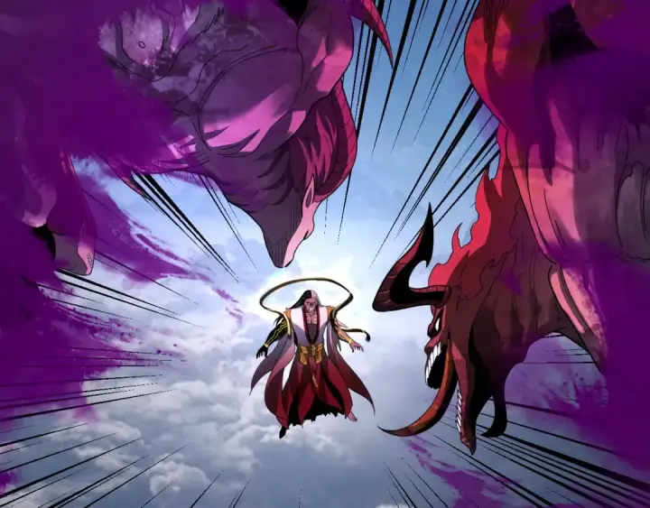 《我！天命大反派》第335话 火力全开！顾长歌vs轮回古天尊！图15