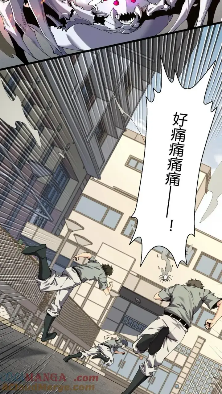 《我在精神病院学斩神》第114话 这只蜘蛛明明超强却过于胆小图31